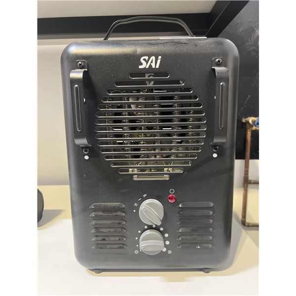 SAI Fan Forced Electric Heater, 120V AC, 1500W