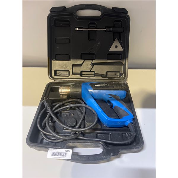 Mastercraft Heat Gun 1500W With Case and Accessories