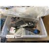 Image 1 : Mixed Lot Of Hardware Accessories, Tools, and Fasteners