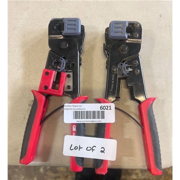 GB GMC-1145D Crimping Tools, Lot Of 2