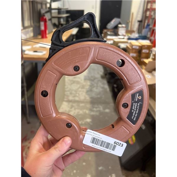 Southwire 25 Ft Flat Steel Fish Tape with Pull Handle