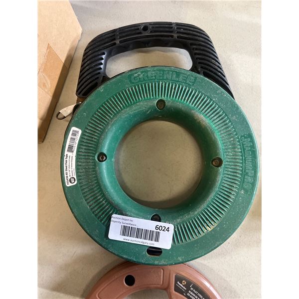 Greenlee Steel Fish Tape 65 ft 1/8 in