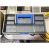 Image 2 : Plastic Storage Tool Case With Handle and Compartments
