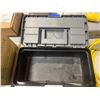 Image 4 : Plastic Storage Tool Case With Handle and Compartments