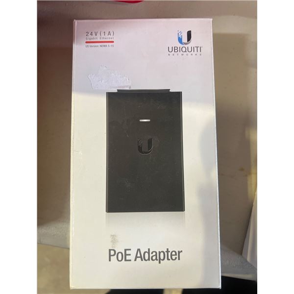 Ubiquiti Networks PoE Adapter 24V 1A Gigabit Ethernet