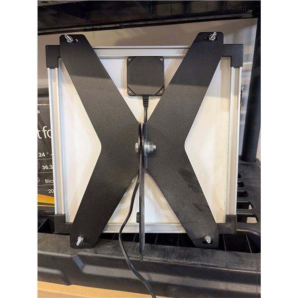 Solar Panel With Mounting Frame And Cable