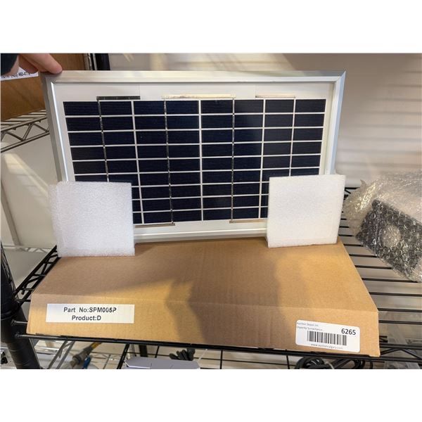 Solartech Power, Inc. SPM005P 5W Solar Panel With Part No. SPM005P Product D