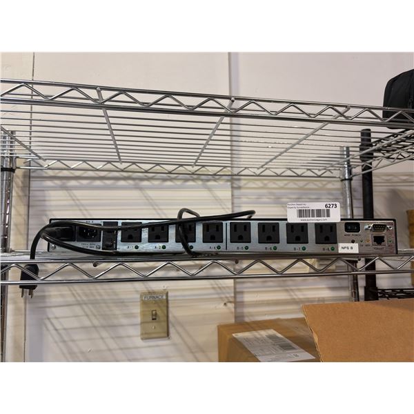 Western Telematic Inc. IPS-800 Internet Power Switch, 8-Port