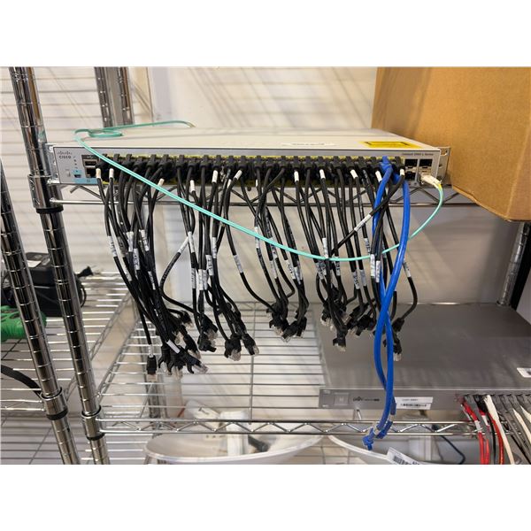 Cisco Nexus N9K-C9204-48P-XL Network Switch With Ethernet Cables