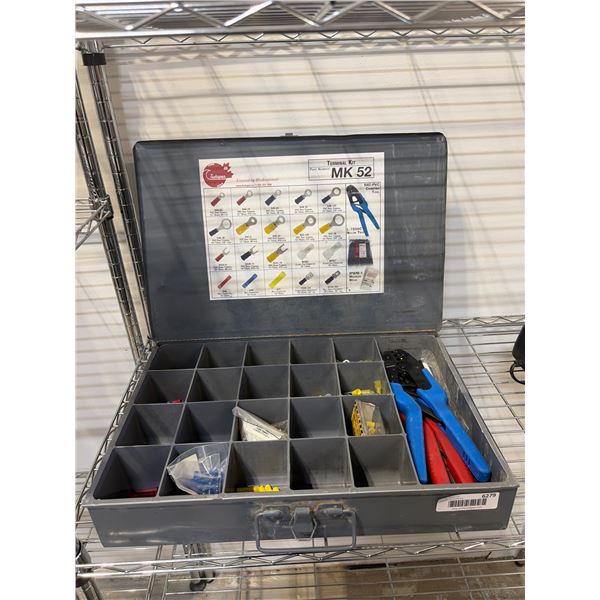 MK52 Terminal Kit with Crimping Tools and Assorted Connectors