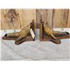 Image 2 : Pair Of Ostrich Feet Book Ends Taxidermy