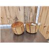 Image 4 : Pair Of African Leather Foot Stools