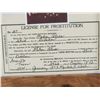 Image 5 : Copy Of 1873 Amarillo Texas Prostitution License