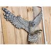 Image 2 : Hand Carved Grey Owl In Flight Wood Carving