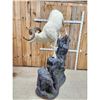 Image 6 : Beautiful Alaskan Dall Sheep Climbing Down A Rock Full Body Taxidermy Mount