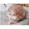 Image 4 : Hand Carved Human Skull In Strawberry Jasper Stone