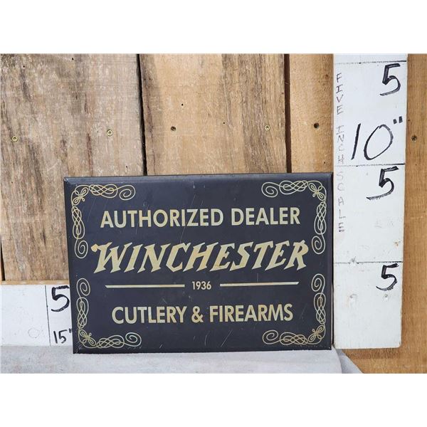 Winchester Advertising Sign