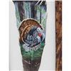 Image 2 : Hand Painted Turkey Feather In Frame