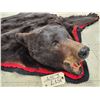 Image 5 : Big Black Bear Rug Taxidermy
