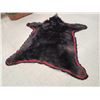 Image 8 : Big Black Bear Rug Taxidermy