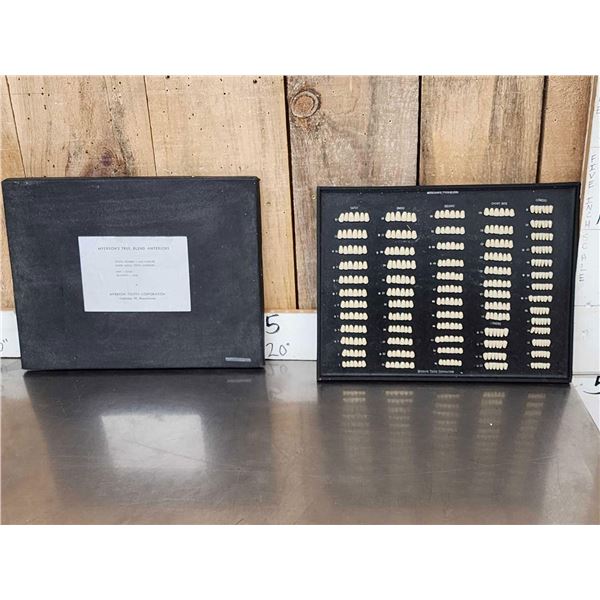 Vintage Myerson Tooth Corporation Dentists False Tooth Display Tray