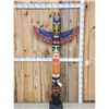 Image 1 : Hand Carved Wooden Totem Pole