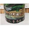 Image 2 : Vintage Hand Painted Cream Can "Elk Camp"