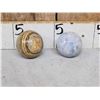 Image 3 : Banded Chalcedony & Blue Celestite Spheres Minerals Fossil
