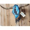 Image 5 : Hand Painted Steer Skull Taxidermy