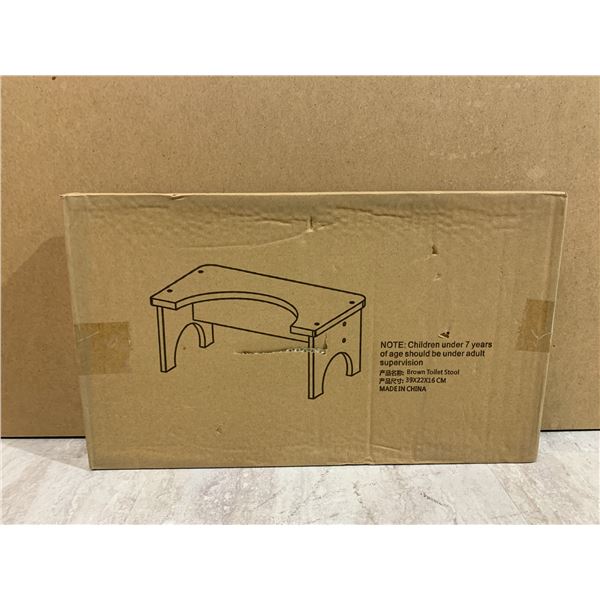 Brown Toilet Stand