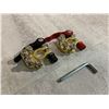 Image 1 : Car Battery Terminal Connectors 2 Pcs 4 Way Quick Release