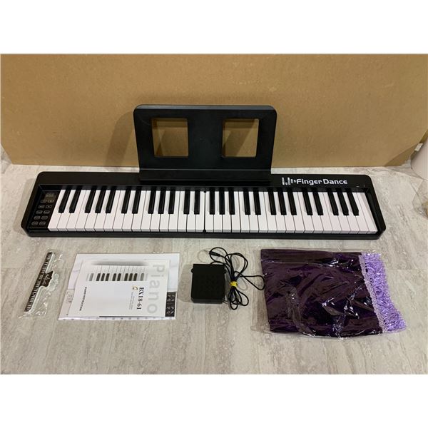 Finger Dance Piano With Case Zipper Broken on Case