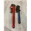 Image 1 : Lot of 2 Pipe Wrenches