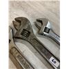 Image 3 : Lot of 3 Crescent Wrenches