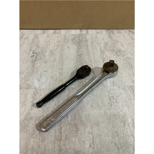 Lot of 2 Ratchets 3/8 And 1/2 Inch