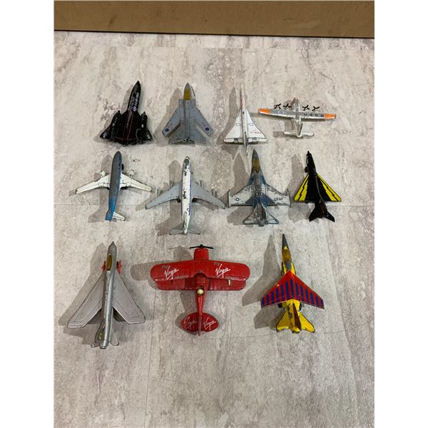 Box of Vintage Matchbox Airplanes