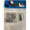 Image 2 : Blue Small Tackle Box w/ Tackle and Weights