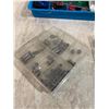 Image 3 : Blue Small Tackle Box w/ Tackle and Weights
