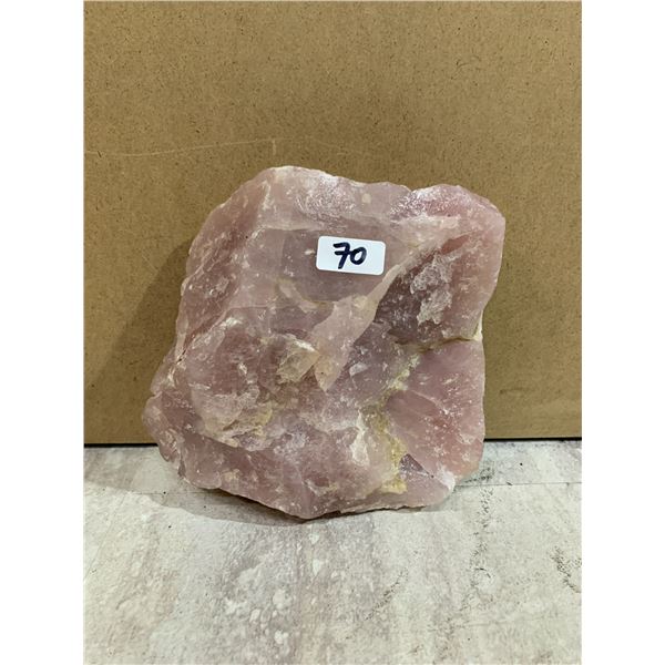 3 LB Piece of Rose Quartz