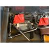 Image 3 : Vintage Beach Industries Metal Tool Box w/ Assorted Tools