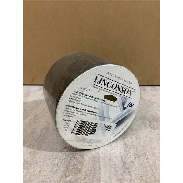 Linconson Anti - Slip Tape Black 4 In x 10.668m