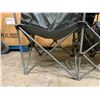 Image 10 : Double Camping Chair Grey Colour