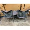 Image 8 : Double Camping Chair Grey Colour