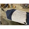 Image 15 : Hammock With Frame Model KF-HM02S Grey And Blue Colour With Canopy
