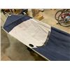 Image 17 : Hammock With Frame Model KF-HM02S Grey And Blue Colour With Canopy