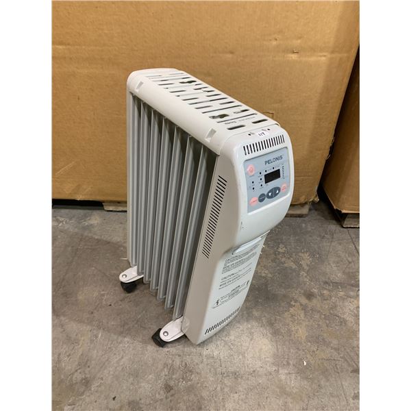Pelonis Portable Oil Heater Missing One Wheel Works Good