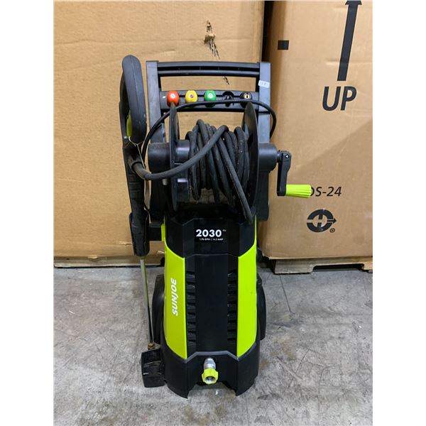 Sunjoe 2030 PSI Pressure Washer Works Good Pressure - SPX3001