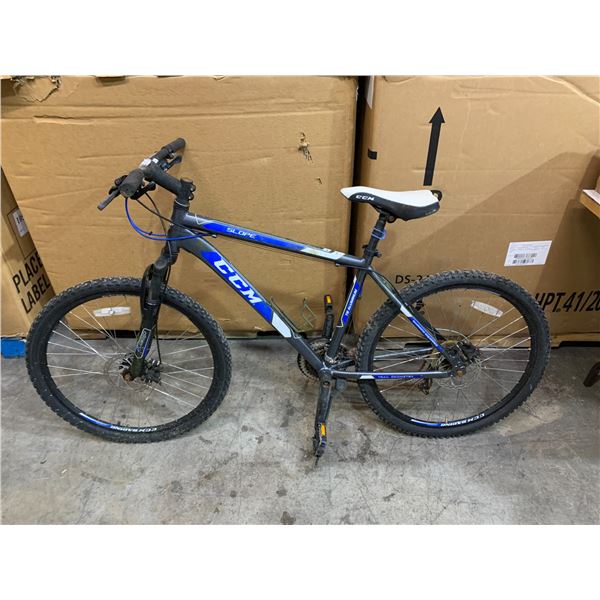 CCM Slope Mountain Bike With Disc Brakes