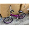 Image 9 : Movello Girls BMX Bike Purple