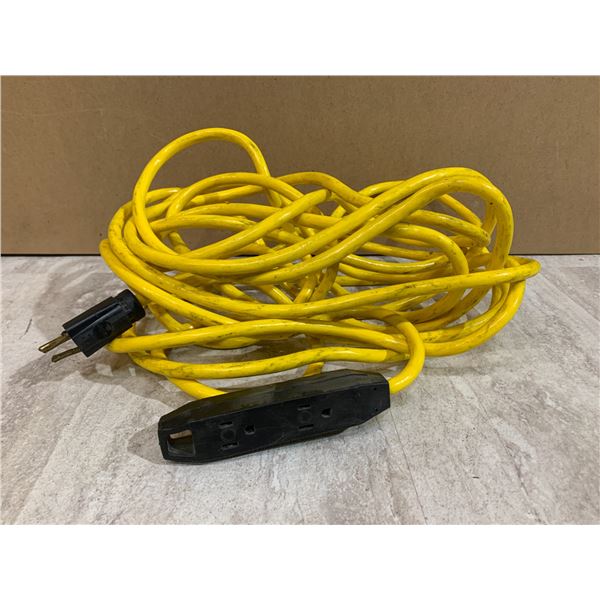 Yellow 20 Foot Extension Cord